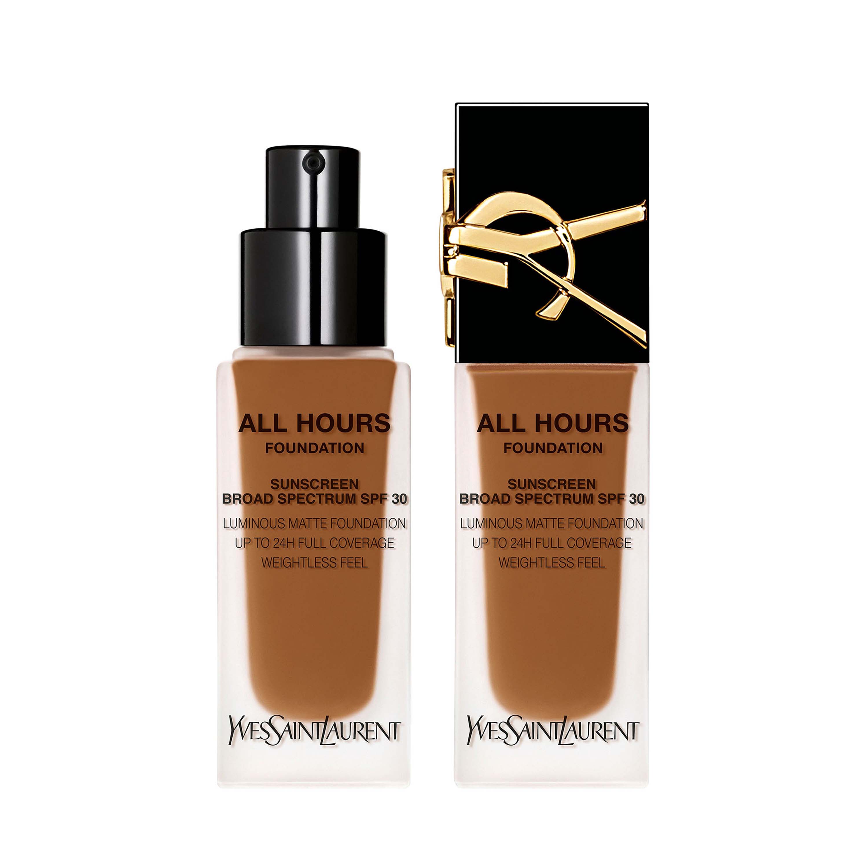 YSL Beauty All Hours Foundation Matte Liquid Foundation Shade DW5 - Deep Warm 5 65$
